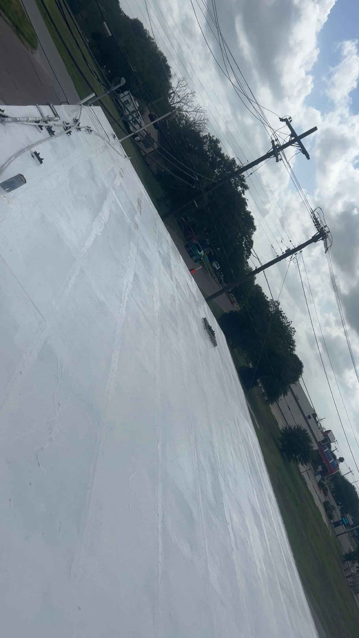 Commercial roofing project by Sniper Roofing LLC